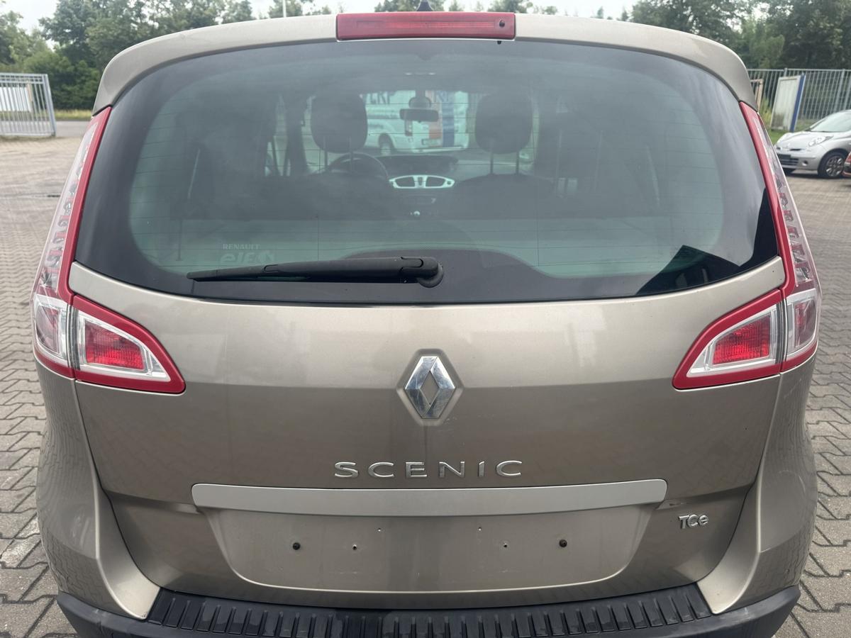 Renault Scenic 3 original Heckklappe mit Heckscheibe DQ44 Bleu Odyssee Metallic Rohbau Bj.2009